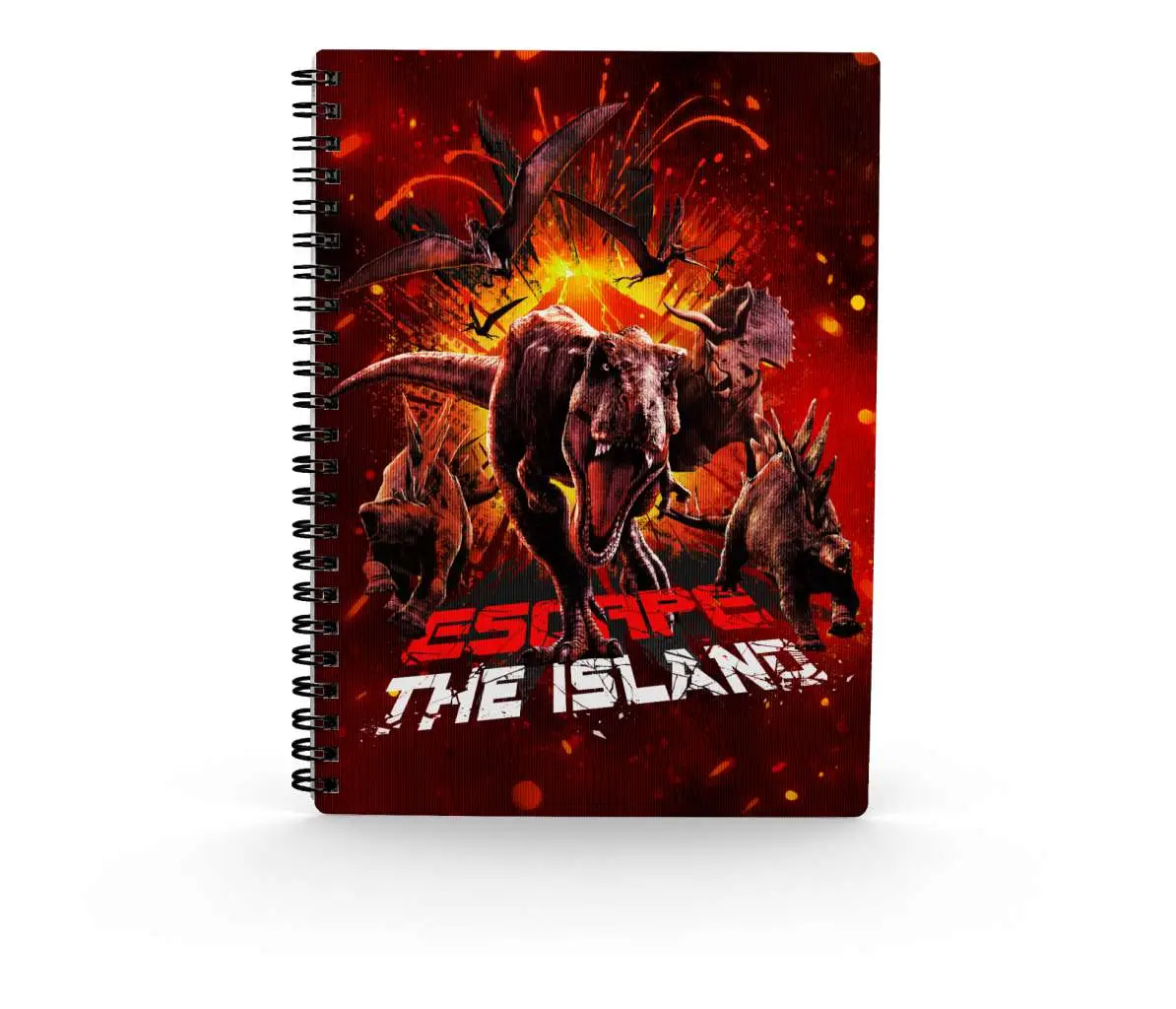 JURASSIC WORLD - Escape 3d Effect Notebook - Figurine